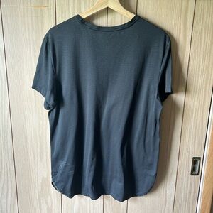 Lululemon Athletica Black Short Sleeve Running  Tee